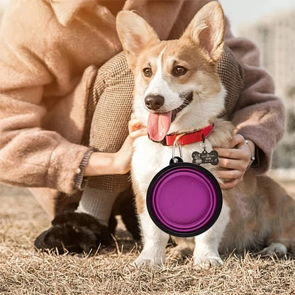 Durable TPR Portable Bowl