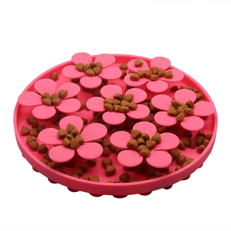 Mat For Dogs Cats Slow Food Bowls