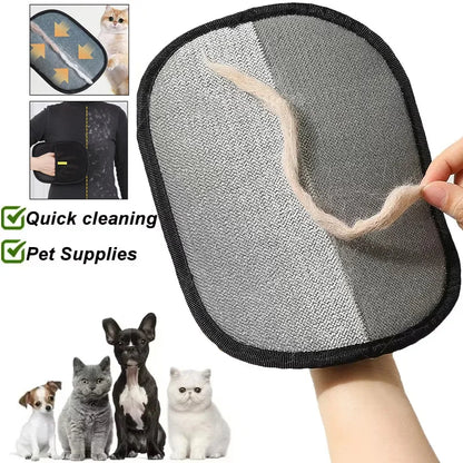 Pet Hair Remover Portable Gloves